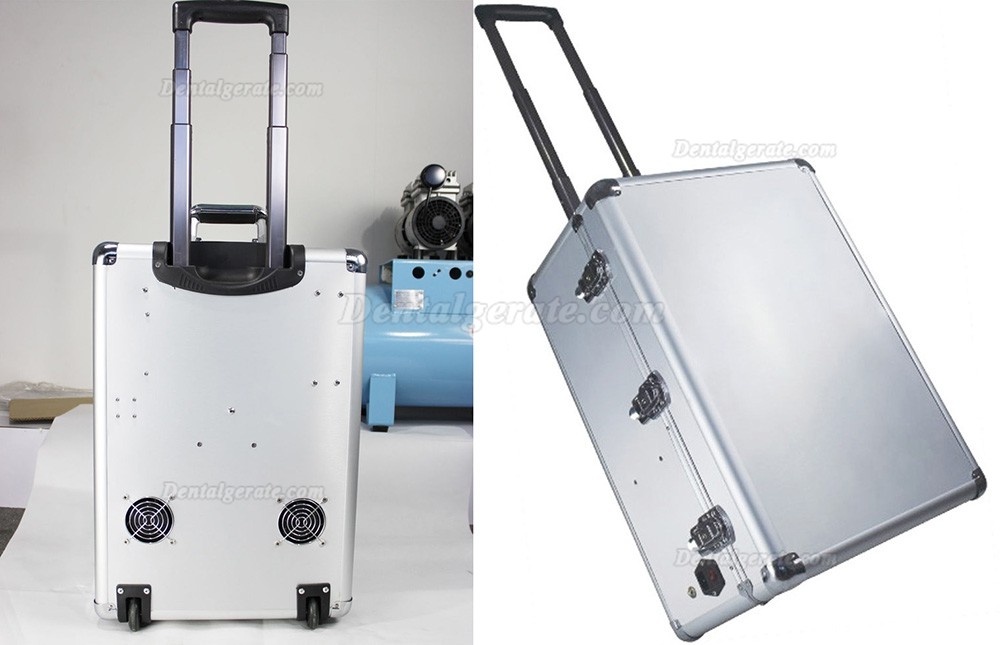 Best&reg; BD-406A Dentalturbine Einheit(Luft-Kompressor + Absauganlage + Triplex-Spritze)